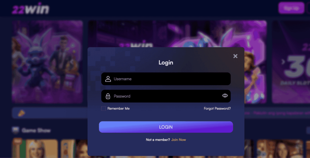 22Win Login-featured-img